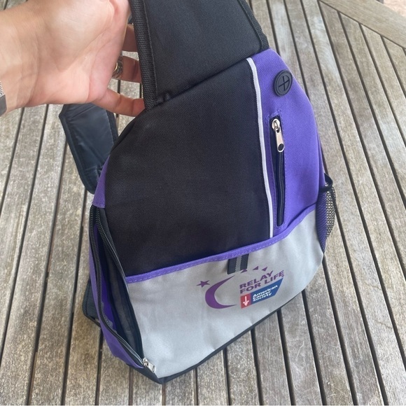 NWT Relay for Life Sling Bag – American Cancer Society 🎗️ - Picture 7 of 14